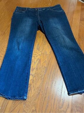 Bradley Stretch Denim Bootcut Jeans Women's Plus Size 22W